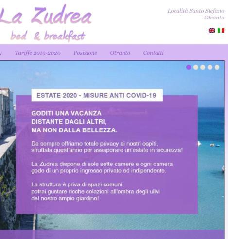 B&B La Zudrea Otranto Bagian luar foto